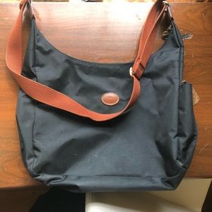 Black Longchamp purse